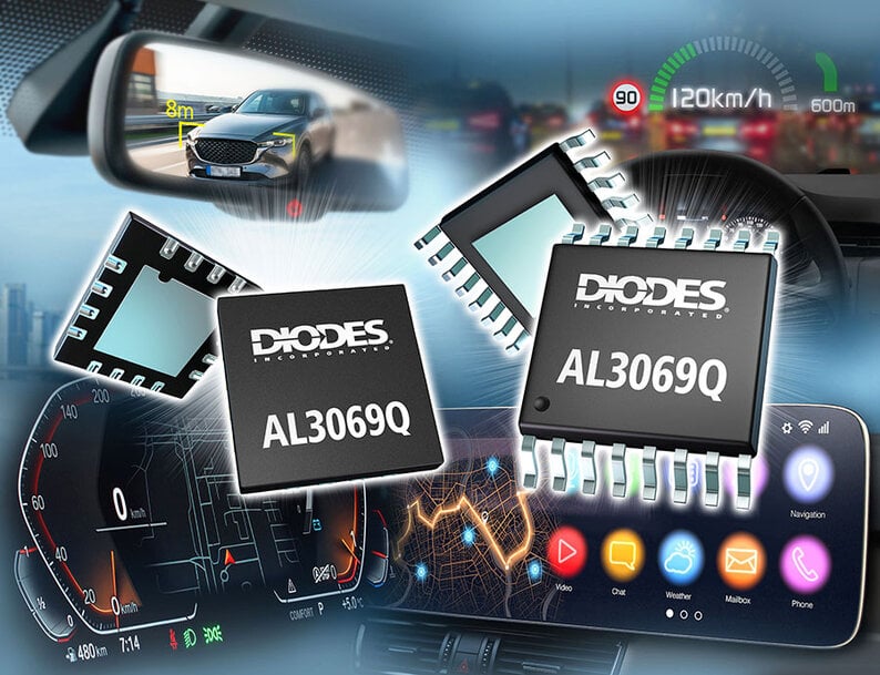 Diodes Inc. Launches AL3069Q Boost Controller for Automotive Backlighting
