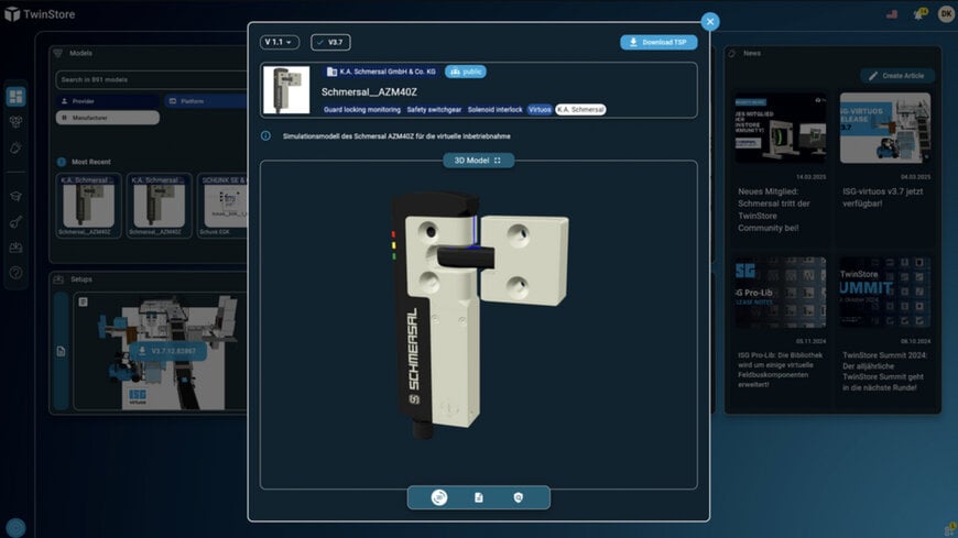 Schmersal Introduces Advanced 4D Digital Twins for Machine Safety