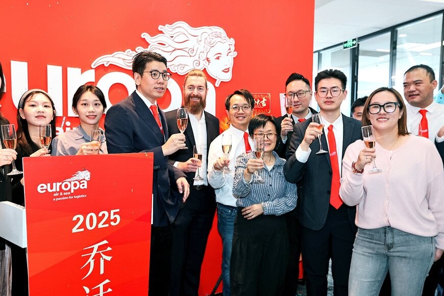 Europa Air & Sea在上海开设新办事处,助力日益增长的全球贸易