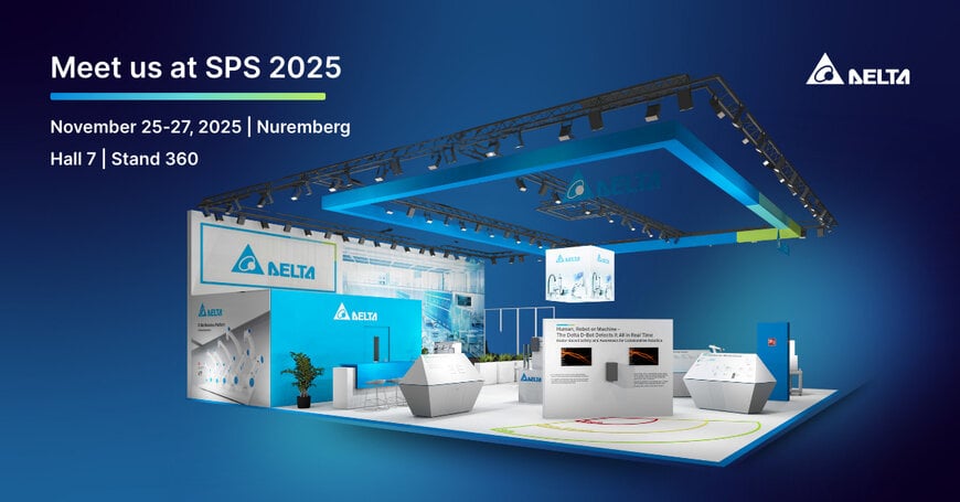 Delta to Showcase Smart Industrial Automation Solutions at SPS 2025