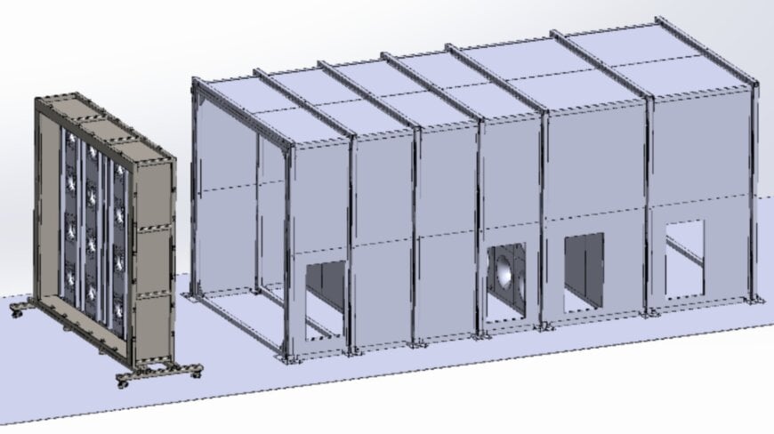 Q-PAC Builds Advanced AMCA-270 Airflow Tunnel for Multimotor Fan Testing