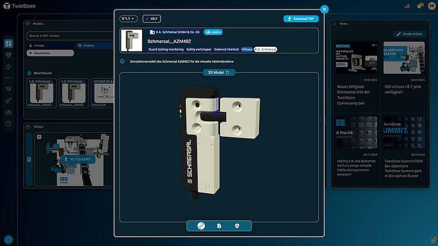 Des mod&egrave;les de composants de s&eacute;curit&eacute; pr&ecirc;ts pour la simulation