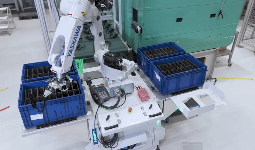 FMB automates sorting and removal of complex, chaotically arranged molded parts