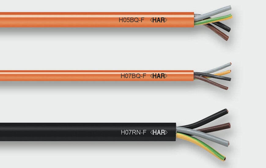 Neue robuste EMV-, PUR-, Gummi- und UL-Leitungen für anspruchsvolle Anwendungen