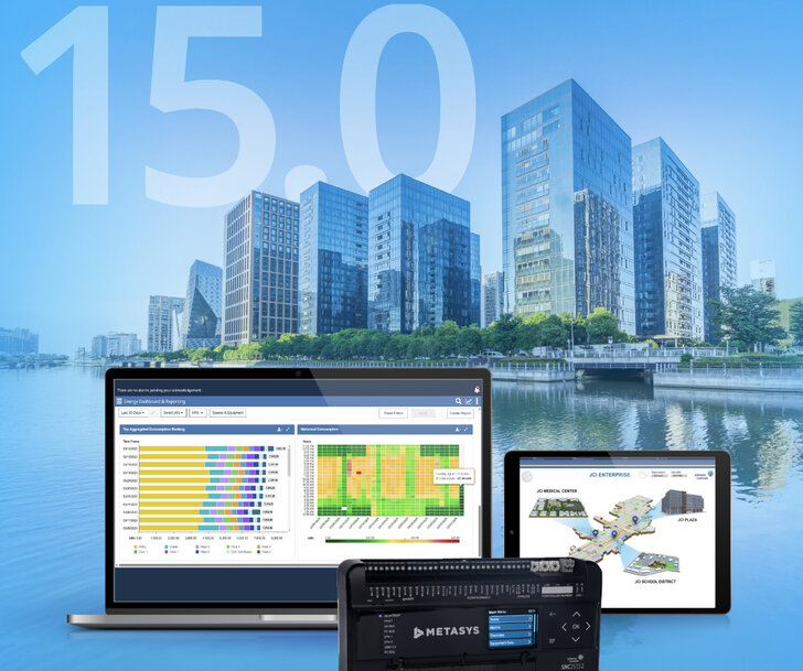Johnson Controls launcht Metasys 15.0 bietet mehr Skalierbarkeit, Ausfallsicherheit und Energieanalyse