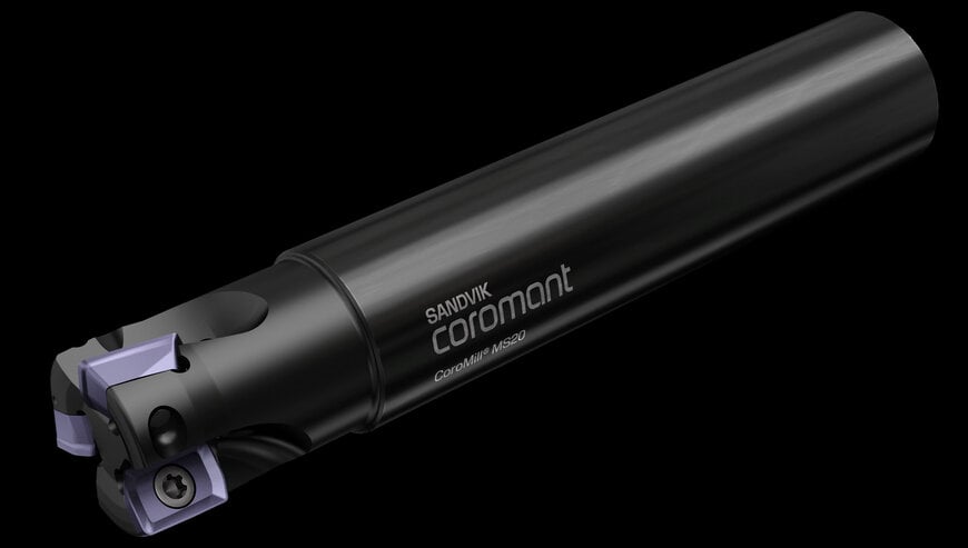 Sandvik Coromant lanserar CoroMill MS20 med GC1230: exakt hörnfräsning i ISO P-material