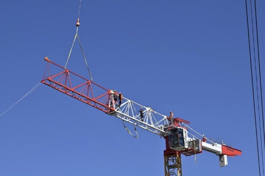 Manitowoc Potain Cranes Airlifted to Build Chamonix Ski Lift