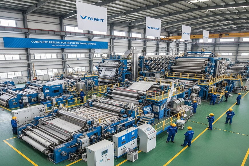 Valmet Rebuilds Wuzhou Special Paper Machine for Recycled Board Grades
