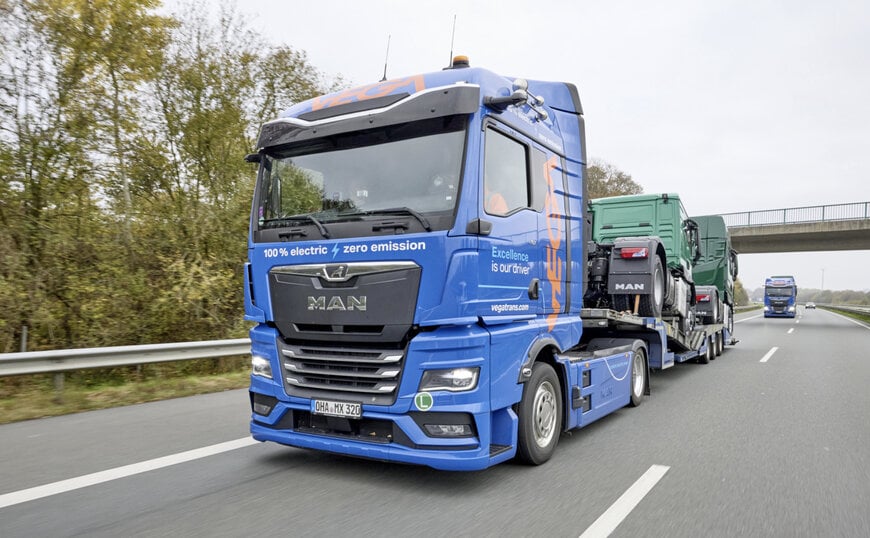 MAN electrifies vehicle delivery