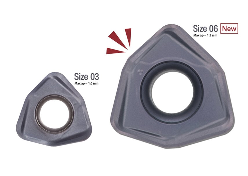 Extension des plaquettes en taille 06 pour la gamme DoFeedTri