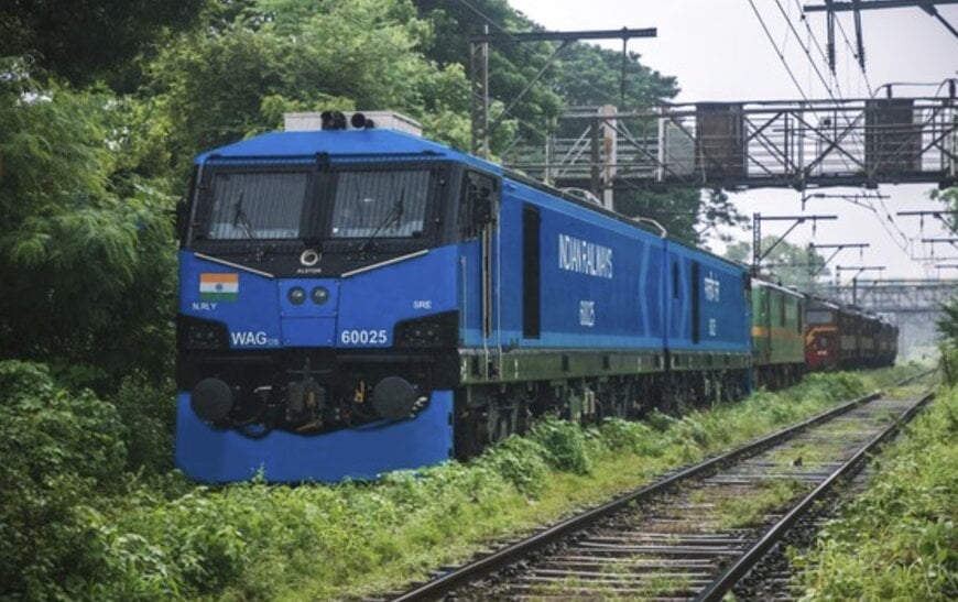 Alstom–Indian Railways Mark Decade of Powerful Freight Locomotive Manufacturing