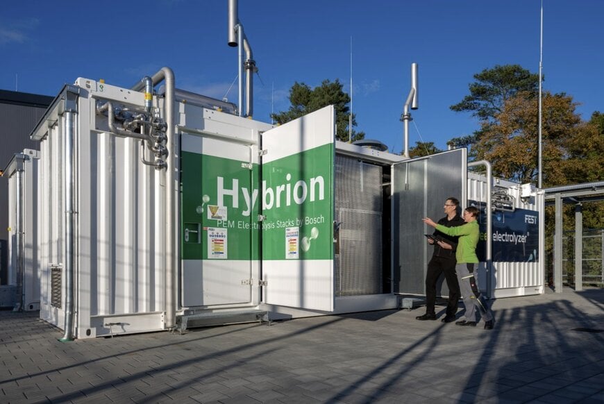 Bosch uruchamia swój pierwszy wewnętrzny elektrolizer z modułami Hybrion