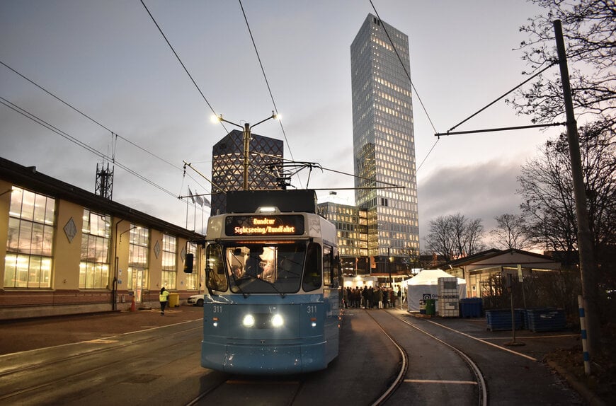 Škoda Group Presents First Modernised M31 Tram in Gothenburg