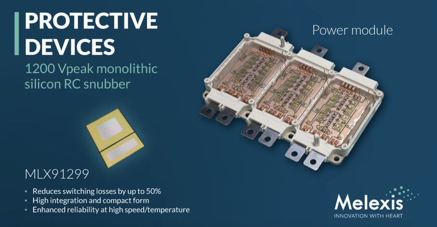 Melexis dévoile le MLX91299 pour modules de puissance SiC