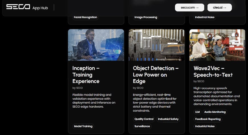 SECO Unveils Advanced Edge AI Applications for Next-Gen Intelligence