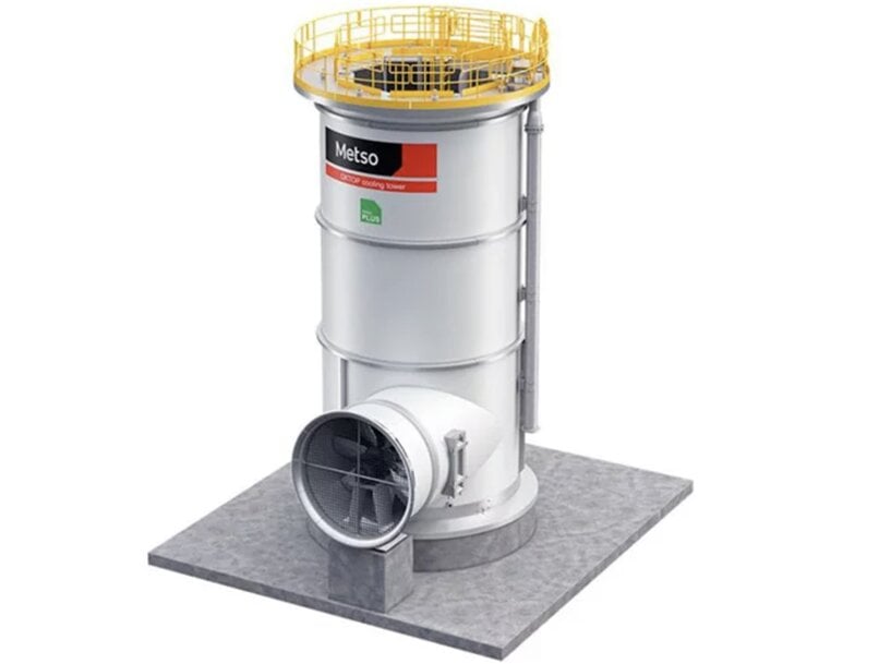 Compact Cooling Tower Boosts Hydrometallurgical Efficiency