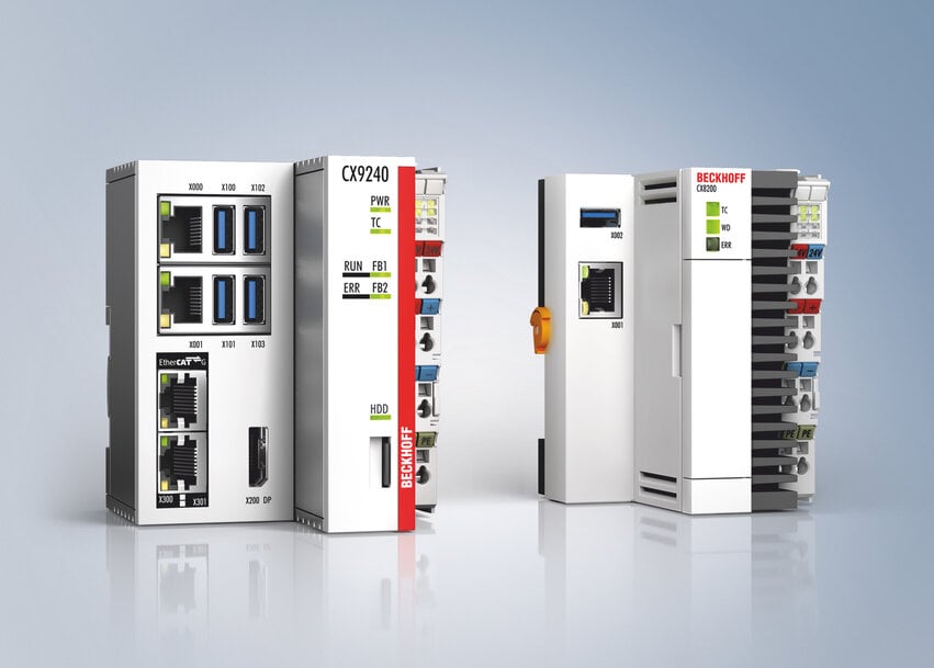 CX82xx and CX9240 Embedded PCs Redefine Ultra-Compact Control