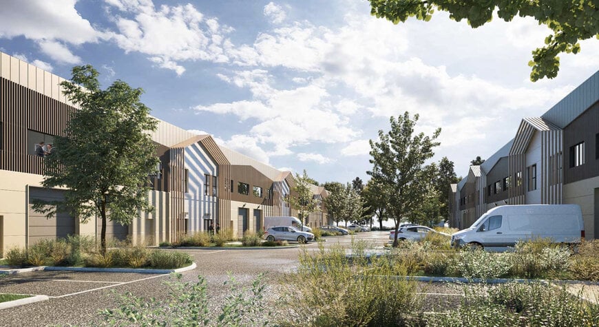 GA Smart Building et Aménagement 77 Montereau-sur-le-Jard : nouveau parc Light Industrial de 27 000 m²