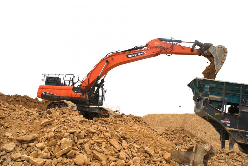 Develon Equipment Drives Rapid Development of New Skillington Quarry