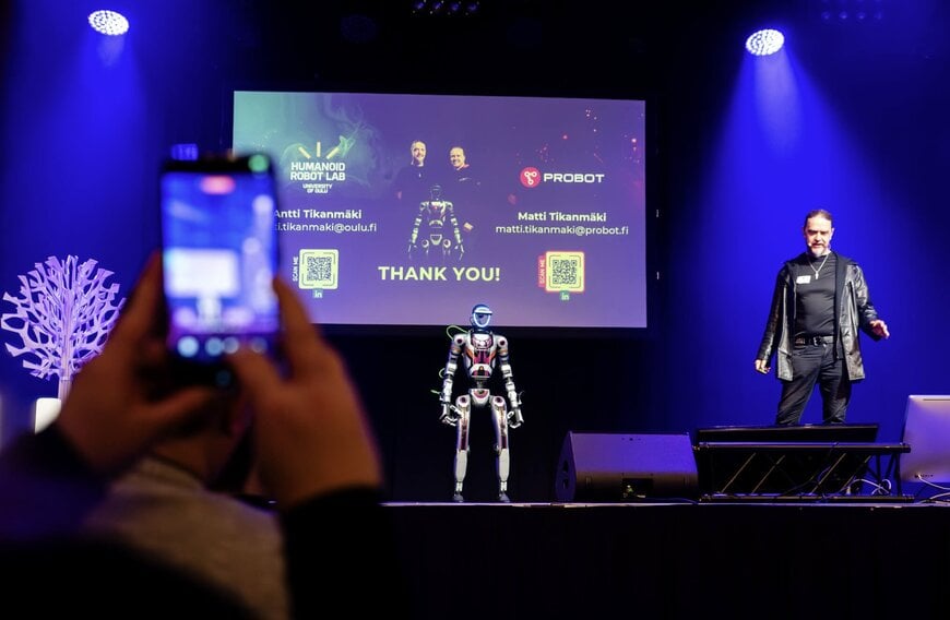 Probot kehittää käytännön ratkaisuja humanoidirobotiikkaan