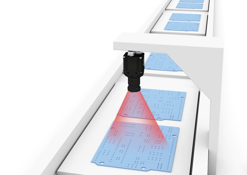 Cámara industrial compacta 25GigE con transferencia de datos RDMA