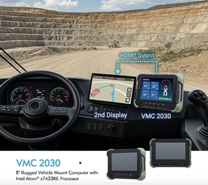 NEXCOM introduces VMC 2030 for rugged vehicle computing in mining operations