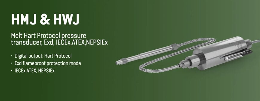 Gefran debuts HWJ & HMJ melt-pressure transmitters with integrated HART communication