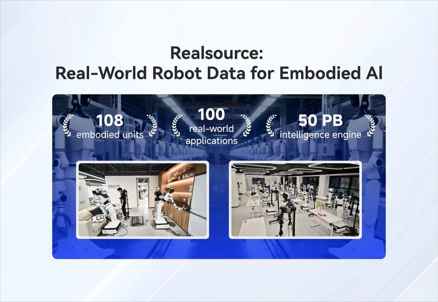 RealMan Launches RealSource, a Leading High-Quality Multi-Modal Real-World Robot Dataset