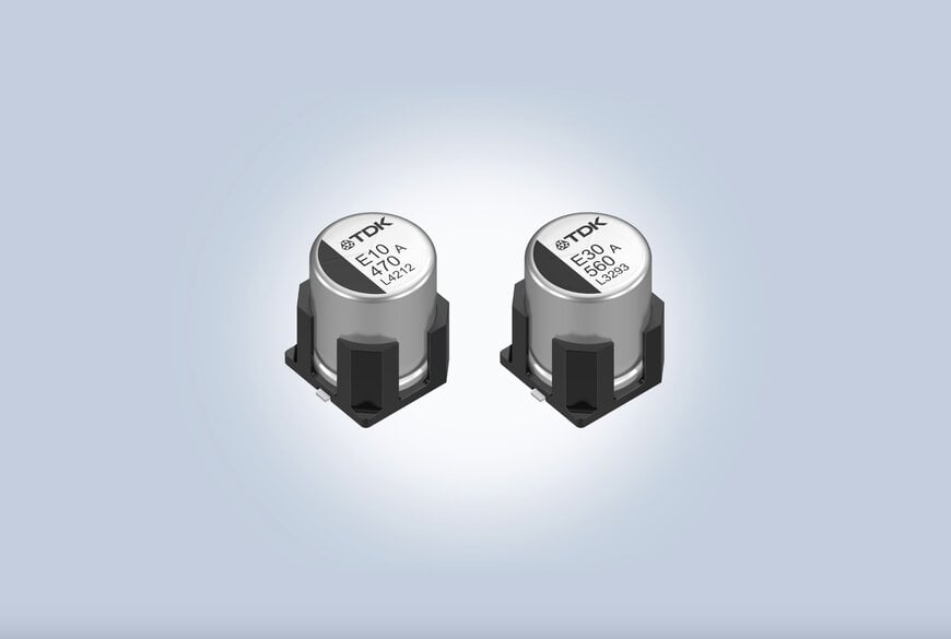 TDK推出适合汽车与工业应用的抗振动型混合聚合物电解电容器