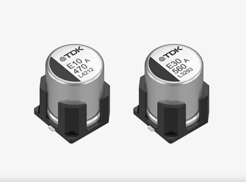 TDK introduces vibration-resistant hybrid polymer capacitors for demanding automotive & industrial systems