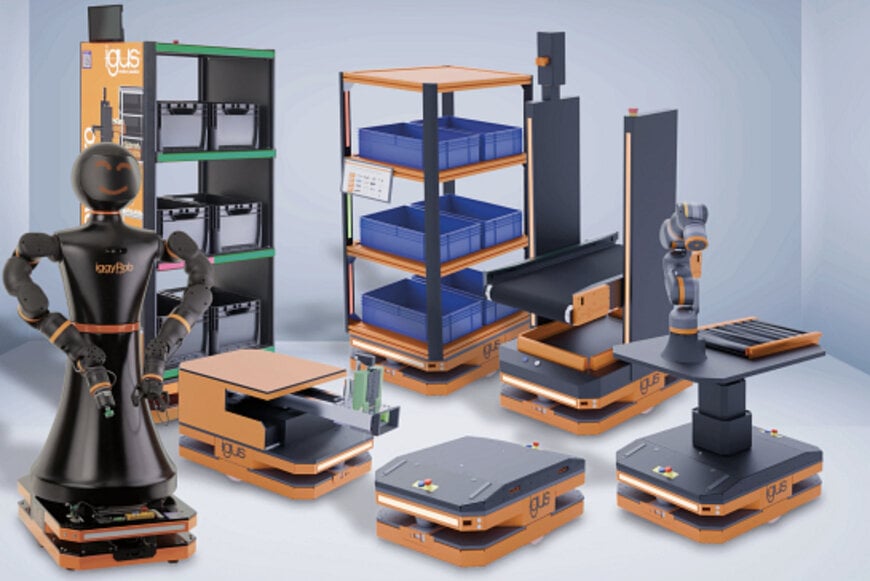 Plateforme AMR modulaire pour la logistique flexible