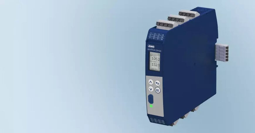JUMO diraTRON DR100: Precise control of a wide variety of measured variables
