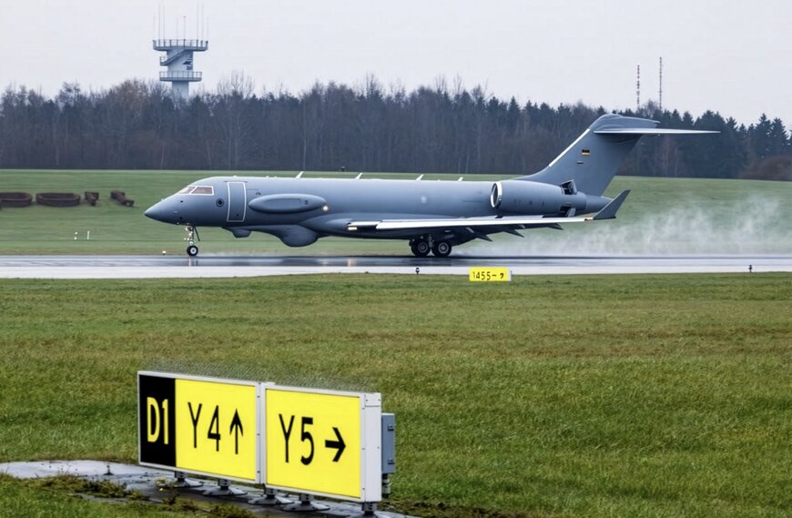 First PEGASUS SIGINT Aircraft Arrives in Germany