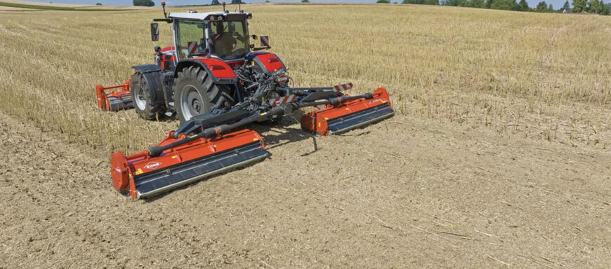 KUHN BP 8402 PRO Shredder Covers 8.4 m for High-Output Field Work