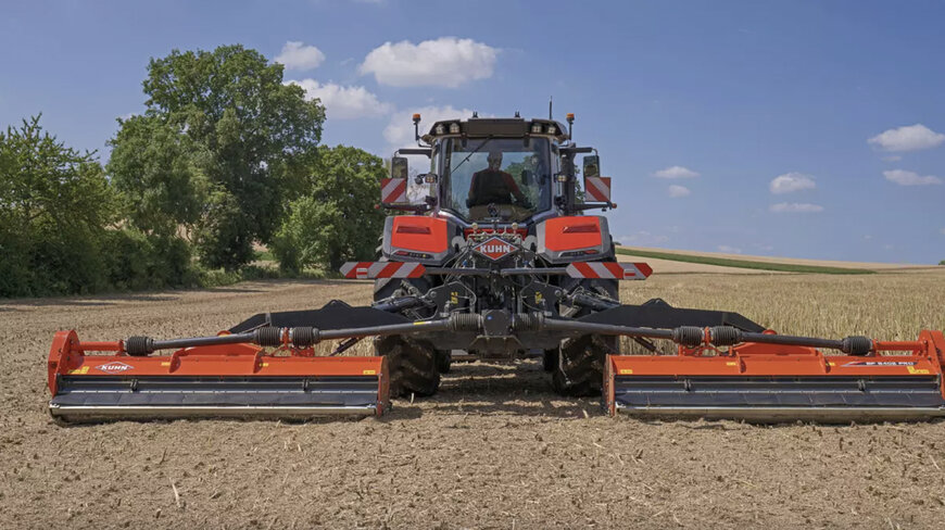 KUHN BP 8402 PRO Shredder Covers 8.4 m for High-Output Field Work