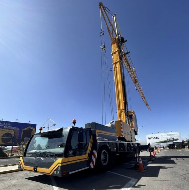 Liebherr Demonstrates MK Mobile Construction Cranes Worldwide