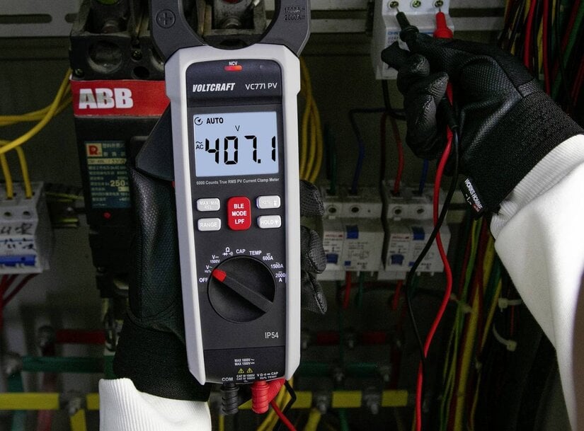 Hoogspanningsstroomtang voor PV- en industri&euml;le toepassingen
