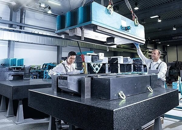 Mineral casting partnership for Korean machine tools