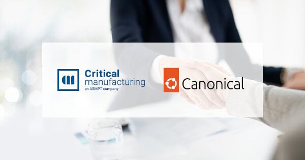 Critical Manufacturing noue un partenariat avec Canonical