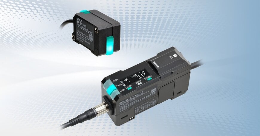 OMRON introduce la nuova Serie ZP-L: sensore di spostamento laser per misurazioni precise e stabili
