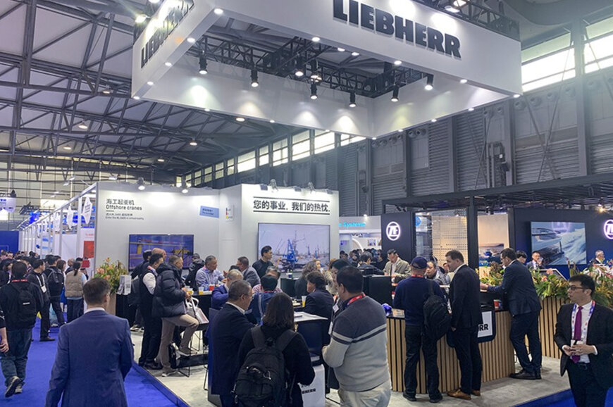 Liebherr Highlights Maritime Crane Technologies at Marintec China 2025