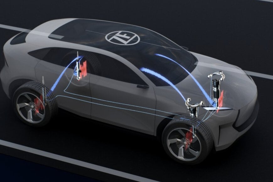 ZF představuje aktivní potlačení hluku podvozku pro softwarově definovaná vozidla