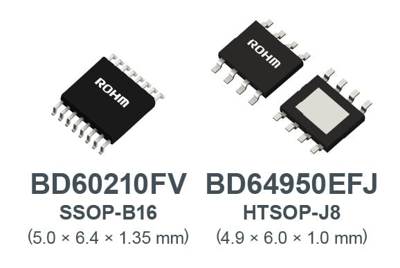 ROHM Introduces Flexible Brushed DC Motor Driver ICs for Home and Industrial Applications