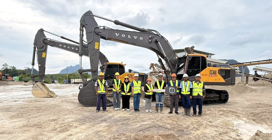 Volvo CE Introduces Thailand’s First 36-Tonne Excavator