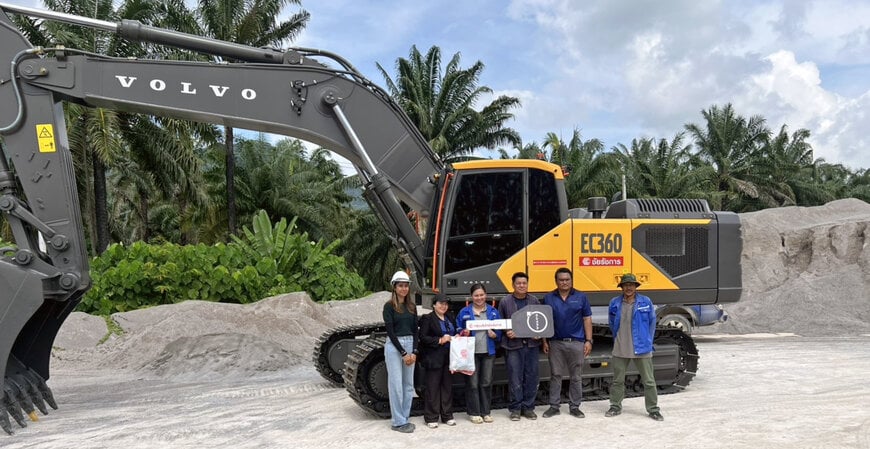 Volvo CE Introduces Thailand’s First 36-Tonne Excavator
