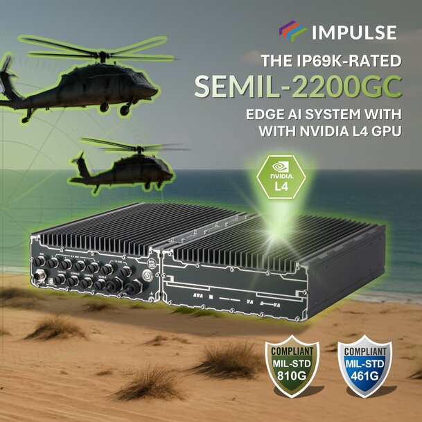 Impulse Embedded Introduces Neousys SEMIL-2200GC for Rugged Tactical Edge AI
