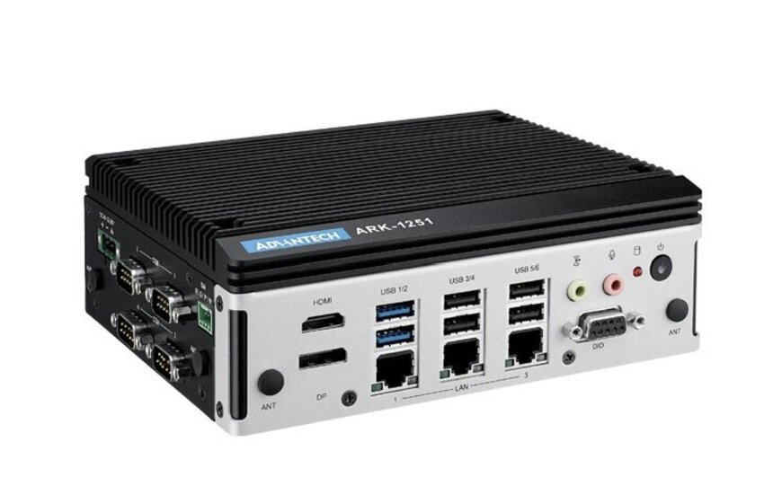 Lüfterloses Edge-Computing-System für industrielle KI