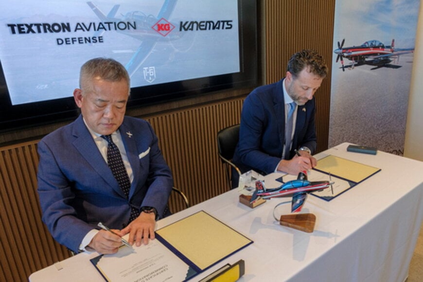 Textron delivers first Beechcraft T-6 training systems to Japan
