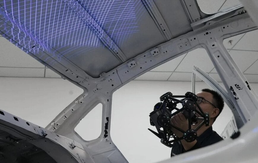 ボディ・イン・ホワイト検査向けマーカーレス3Dスキャン