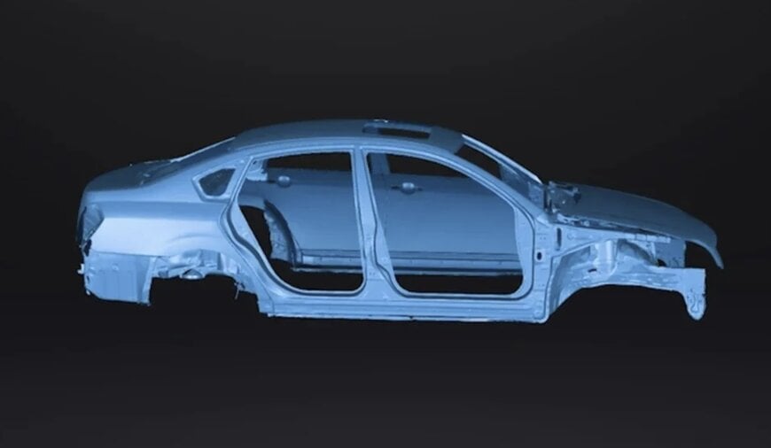 ボディ・イン・ホワイト検査向けマーカーレス3Dスキャン